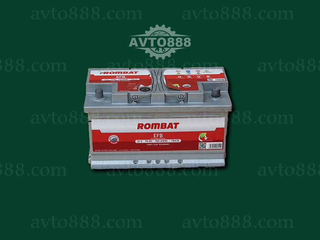 АКБ  95 R+ 850A "RomBAT"  EFB    - - -