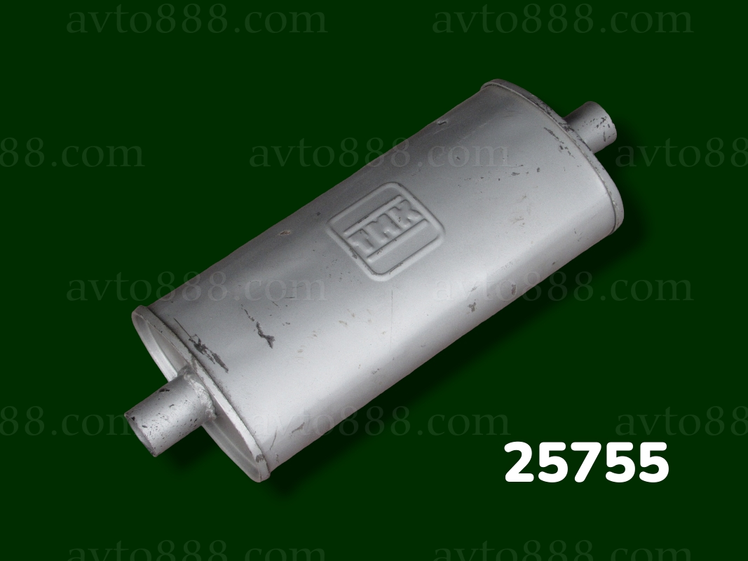 глушник  ремонтний ЕЛІПС 195х120 L=400, тр.O=45 вихід центр/центр