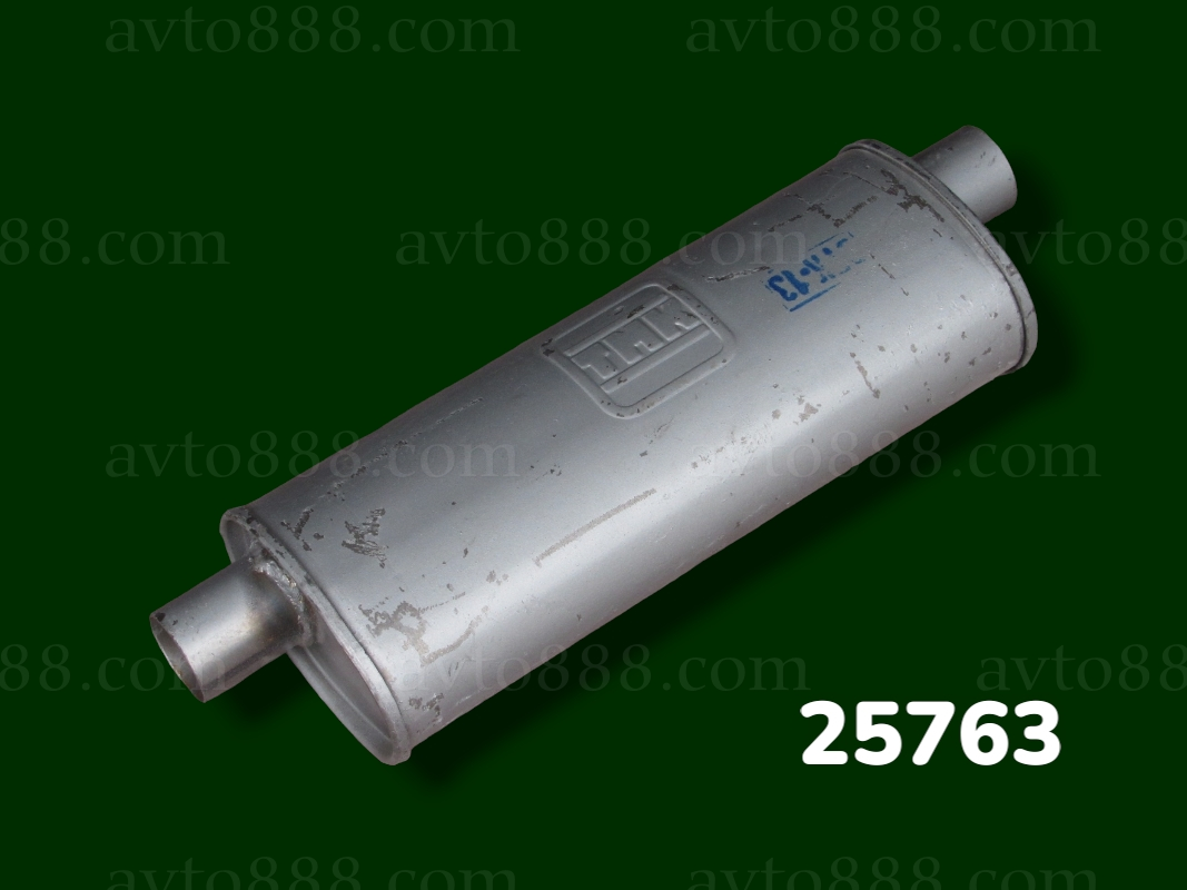 глушник  ремонтний ЕЛІПС 155х105 L=385, тр.O=50 вихід бік/навпроти бік