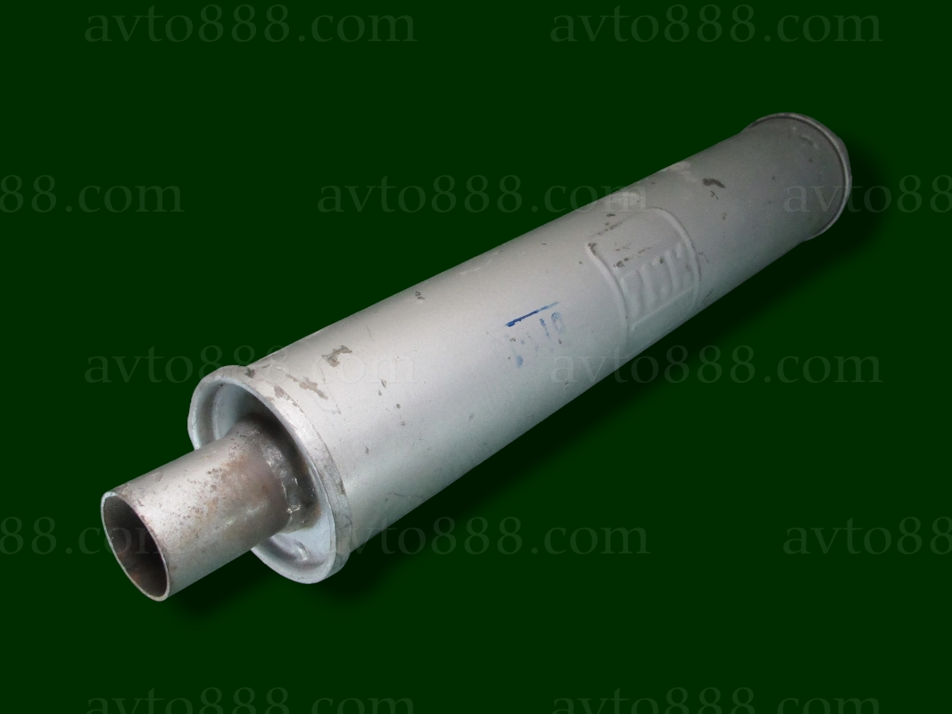 глушник  ремонтний КРУГ  98мм вихід центр/центр, L=495, тр.O=45