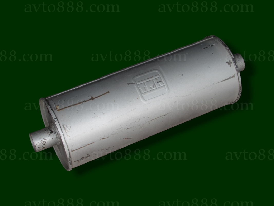 глушник  ремонтний КРУГ 195мм вихід центр/центр, L=495, тр.O=50