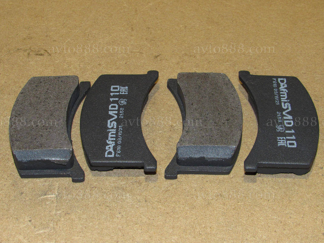 колодка Таврія пер. торм. "Дафмі"   Славута