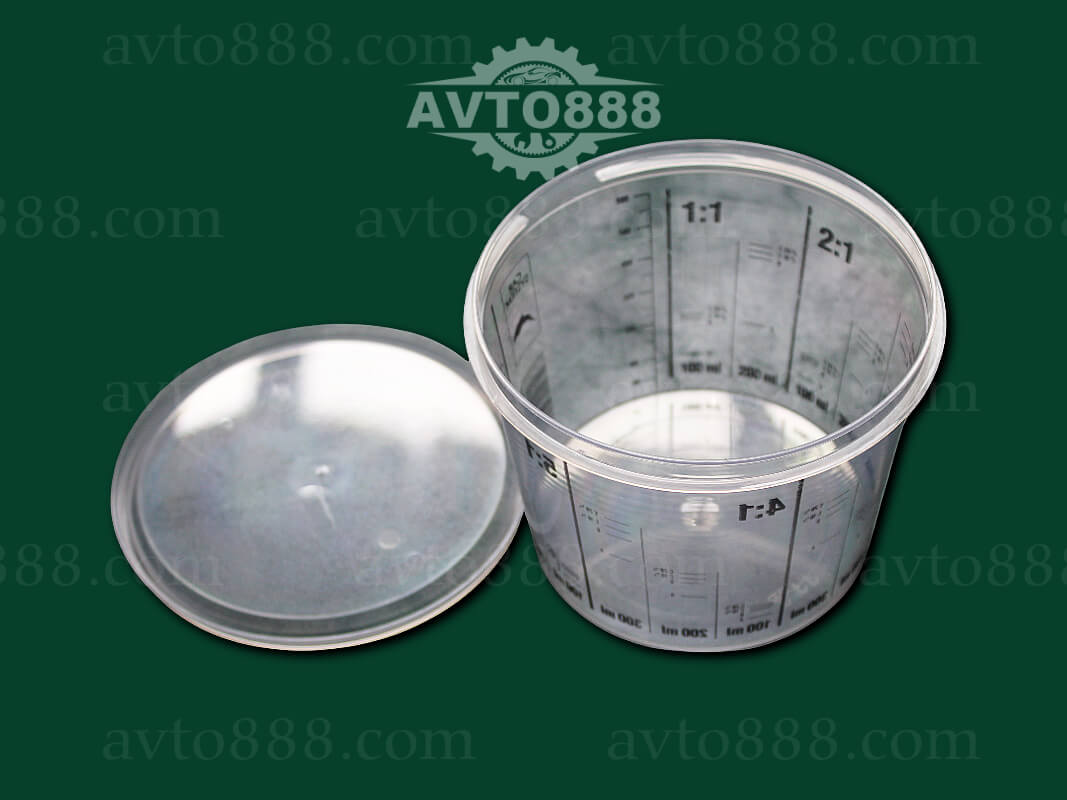 посуда для фарби 750ml з кришкою "Multi Mix CS"