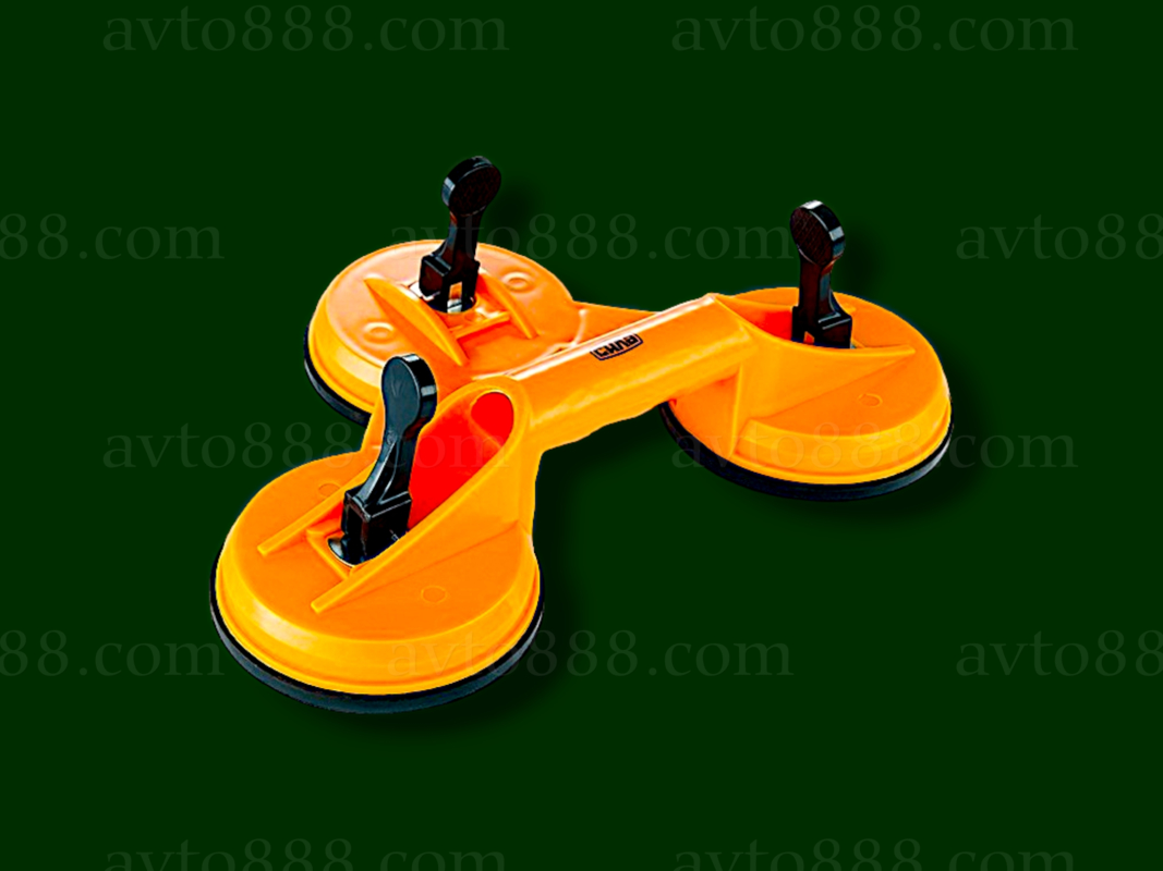 тримач присоска для скла та плитки потрійна 3х120 мм  "Сила"