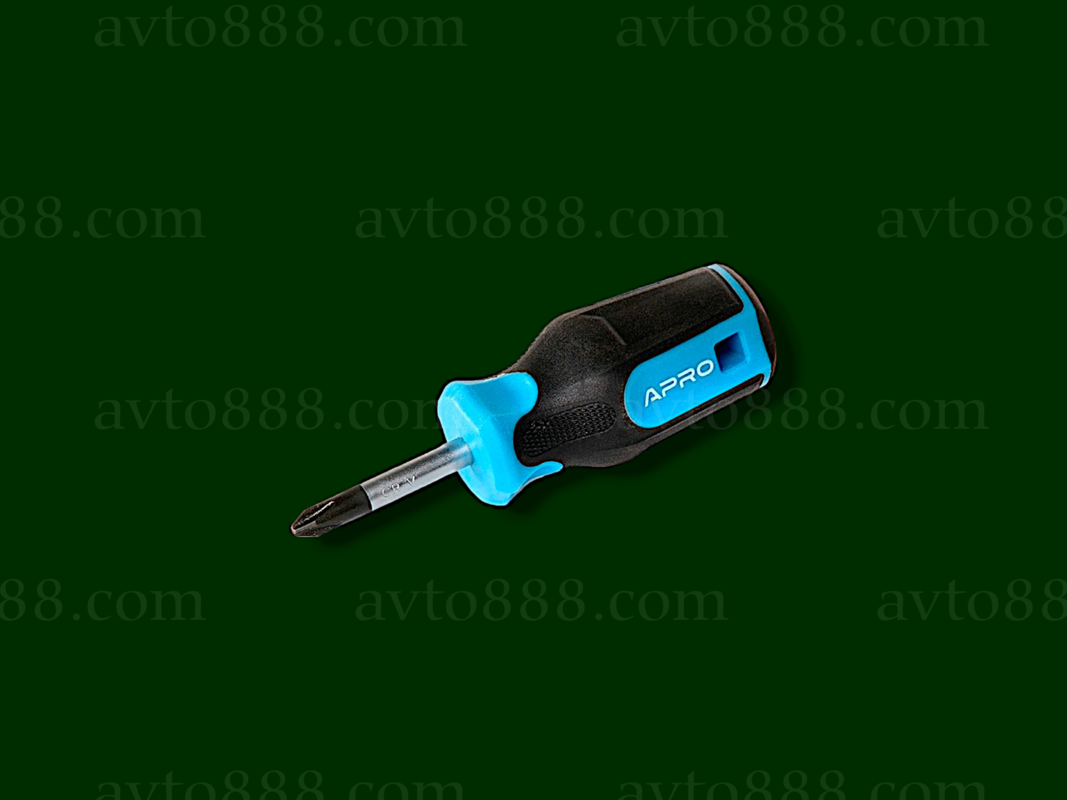 викрутка "+" обгумована CrV PH2x38  "APRO"