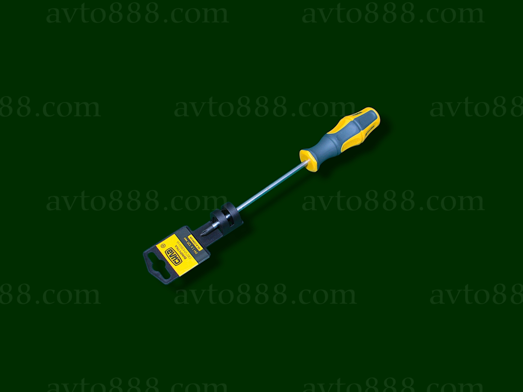 викрутка "+" обгумована PH1x125 CrV  "Сила"