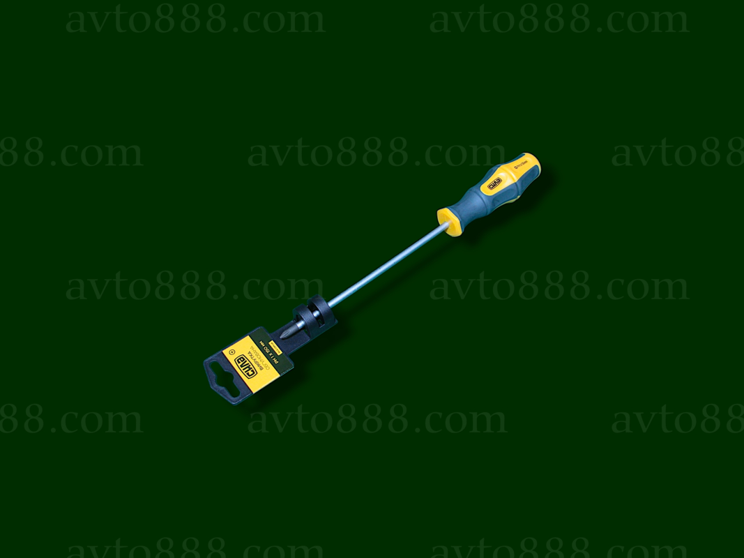 викрутка "+" обгумована PH1x150 CrV  "Сила"