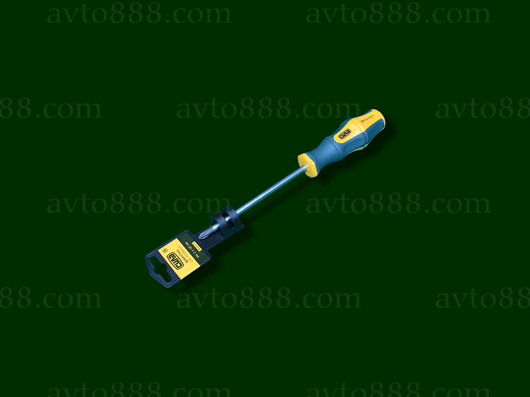 викрутка "+" обгумована PH2x125 CrV  "Сила"