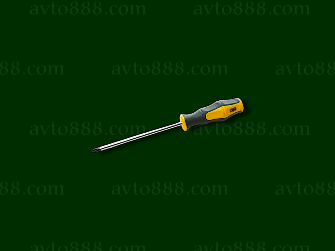 викрутка "+" обгумована PH2x150 CrV  "Сила"