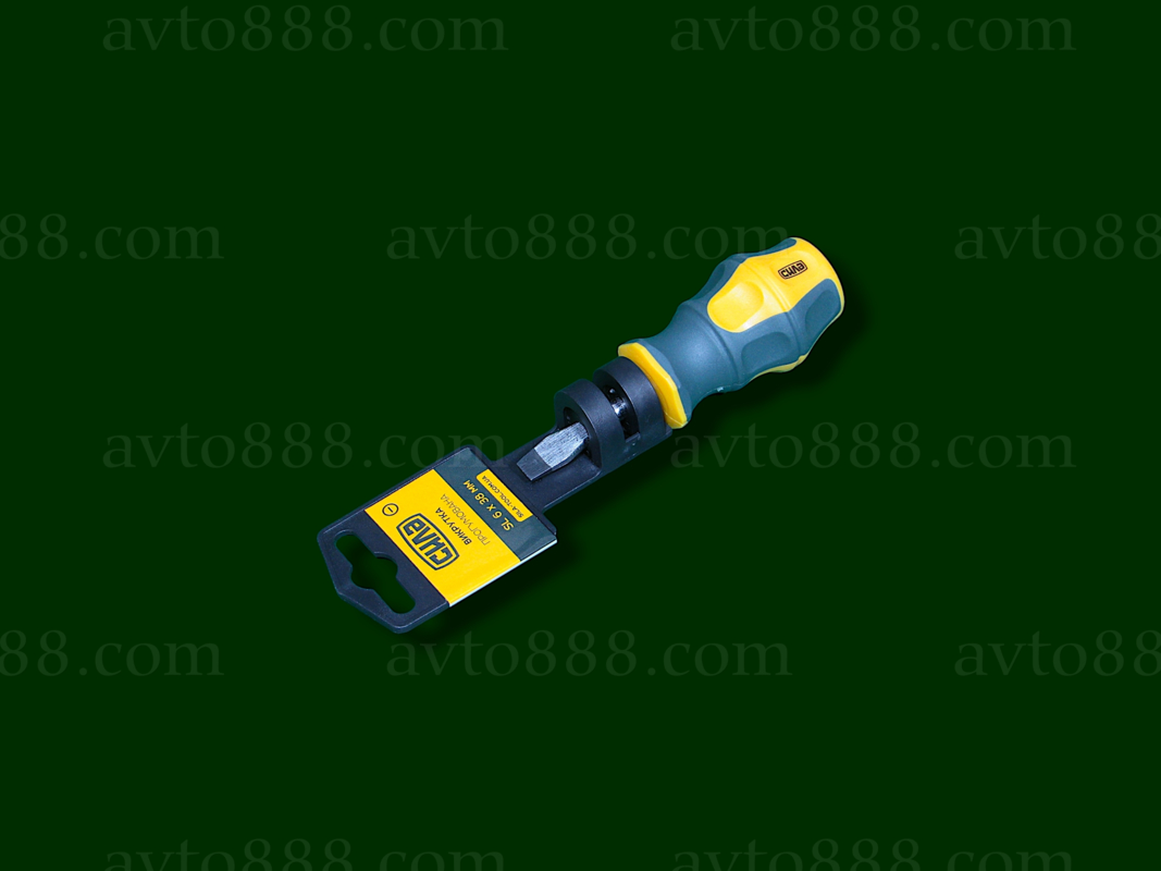 викрутка "-" обгумована SL6x38 CrV  "Сила"