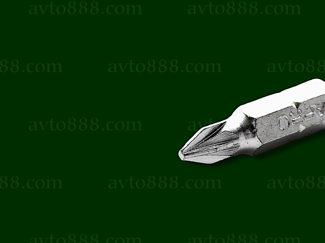 біта "+" РZ1х25 мм хром (10шт в уп)  "APRO"