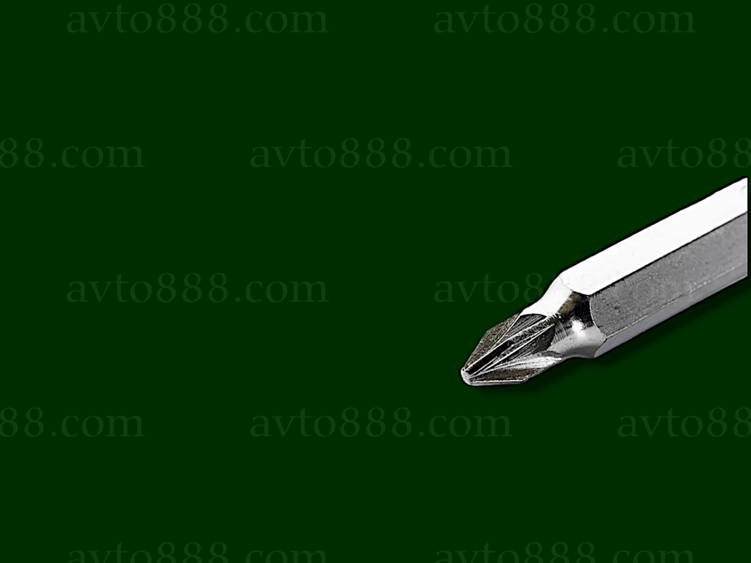 біта "+" РZ1х50 мм хром (10шт в уп)  "APRO"