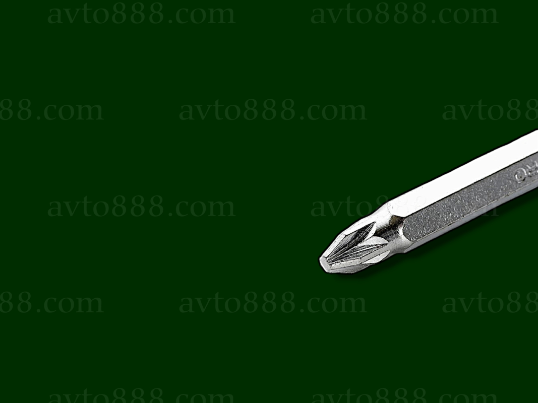 біта "+" РZ2х50 мм хром (10шт в уп)  "APRO"