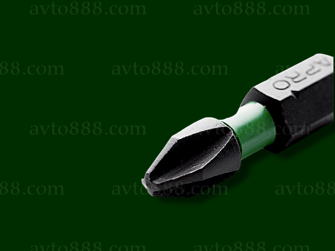 біта "+" ударна торсіонна РН2 х 25 мм  (10шт в уп)  "APRO"