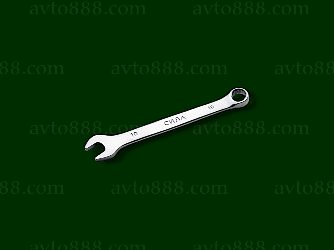 ключ ріжково-накидний  7мм  "Сила" матовий CrV