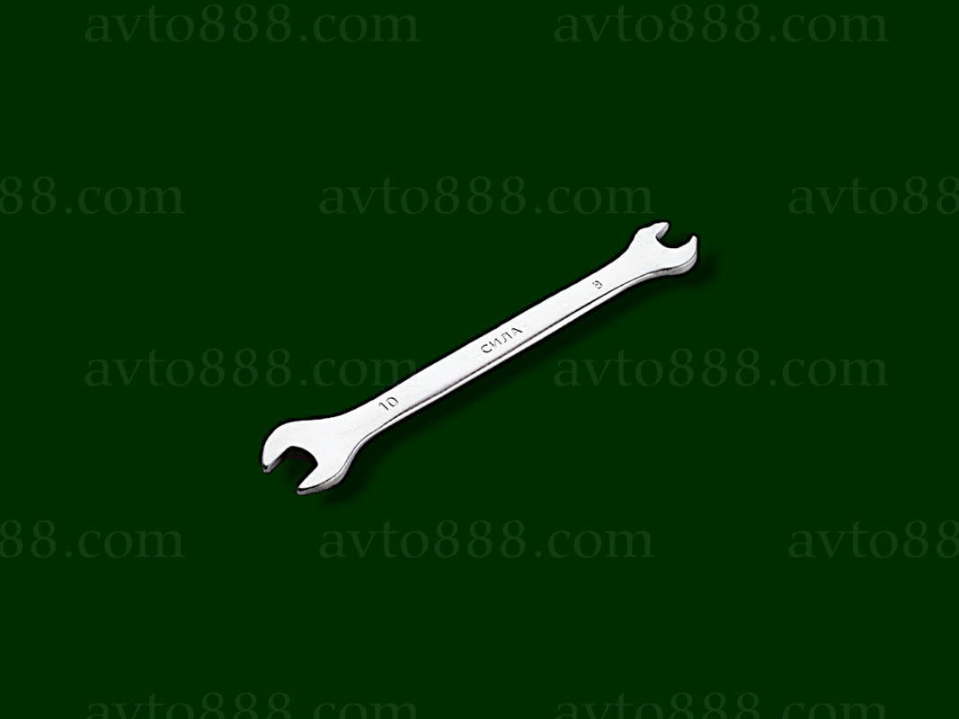 ключ Ріжковий CrV  8x10 мм  "Сила"