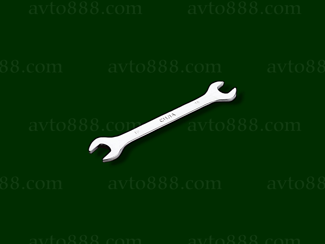 ключ Ріжковий CrV 18x19 мм  "Сила"