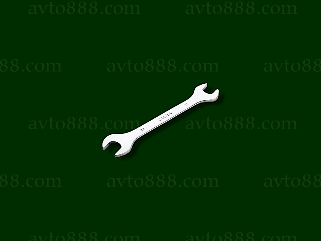 ключ Ріжковий CrV 20x22 мм  "Сила"