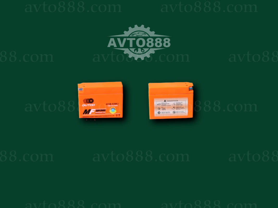 АКБ МОТО 12V  2,3A GEL вузьк. "OUTDO"