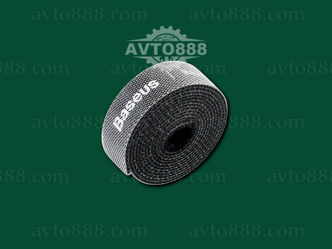 органайзер проводів Baseus Colourful Circle Velcro strap 3m Black