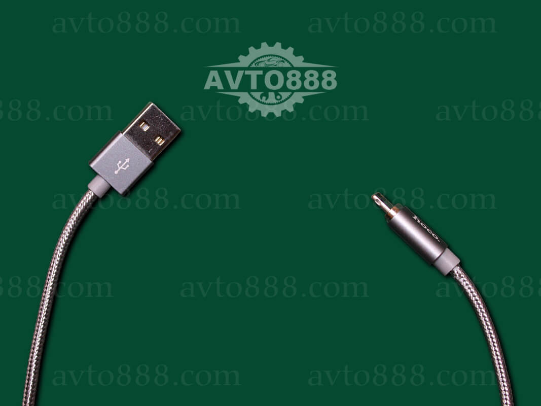 кабель cable Lightning Hoco U40A magnetic adsorption Lightning charging cable Metal gray