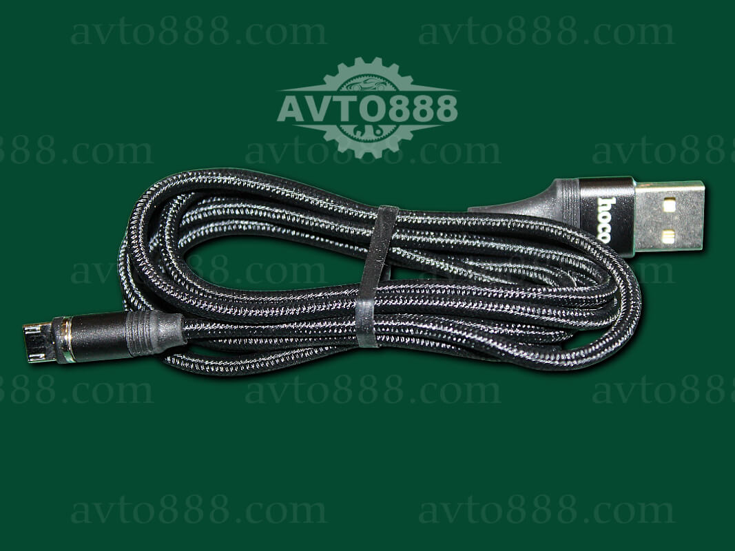 кабель cable Micro Hoco U76 Fresh magnetic charging cable for Black