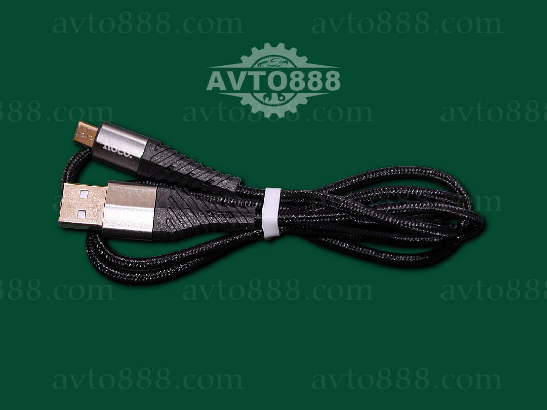 кабель cable Micro Hoco X38 Cool Charging data cable for Black