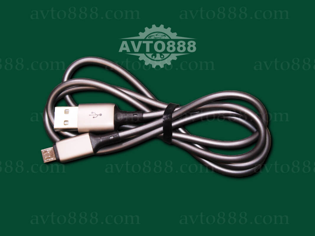 кабель cable Micro Hoco X66 Howdy charging data cable for Gray