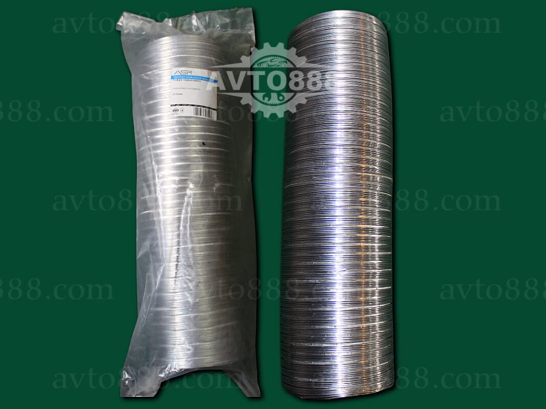 гофра філ. повітр.  ГРУЗОВА оцинкована  d=90мм L=112см "ASR"