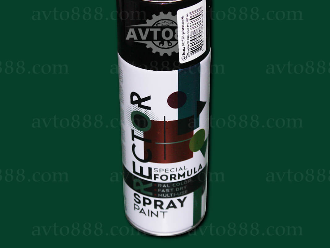 фарба  "RECTOR" чорн блиск  400ml