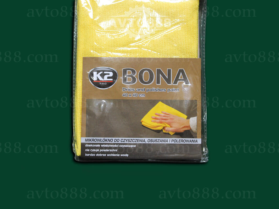серветка мікрофібра для полірування 40*40 "K2"   (PRO BONA)