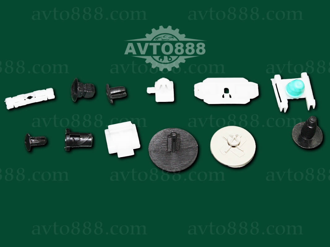 кліпси Volkswagen 255шт