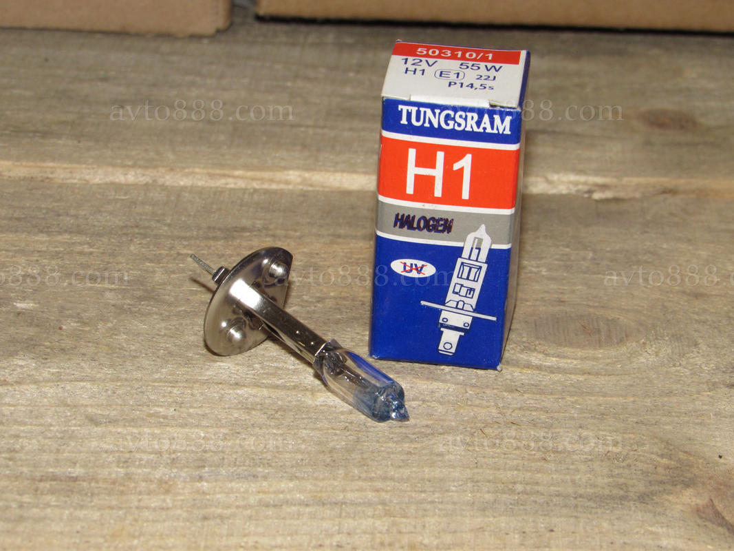 лампочка 12v Н1 55W  "Tungsram"