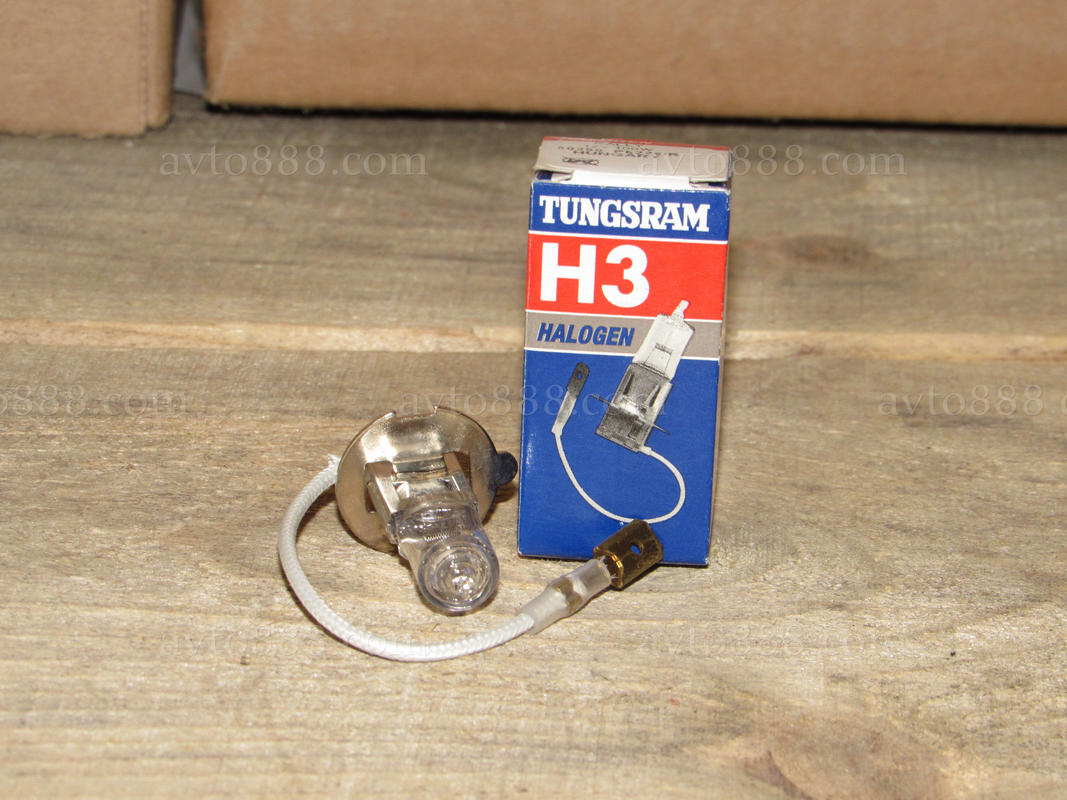 лампочка 12v Н3 100W "Tungsram"