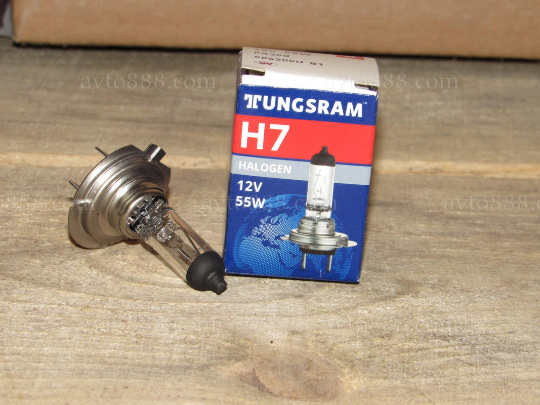 лампочка 12v Н7 55W "Tungsram"