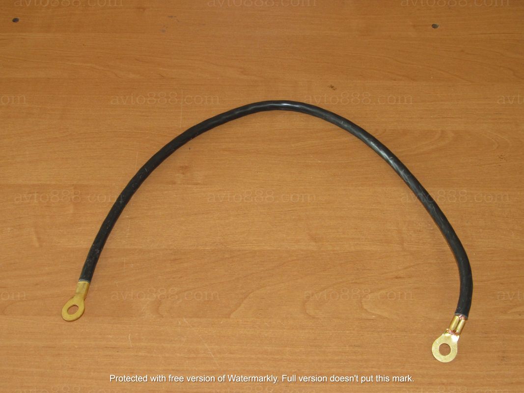 клема АКБ 12В-24В (масса в ізол.)  70см