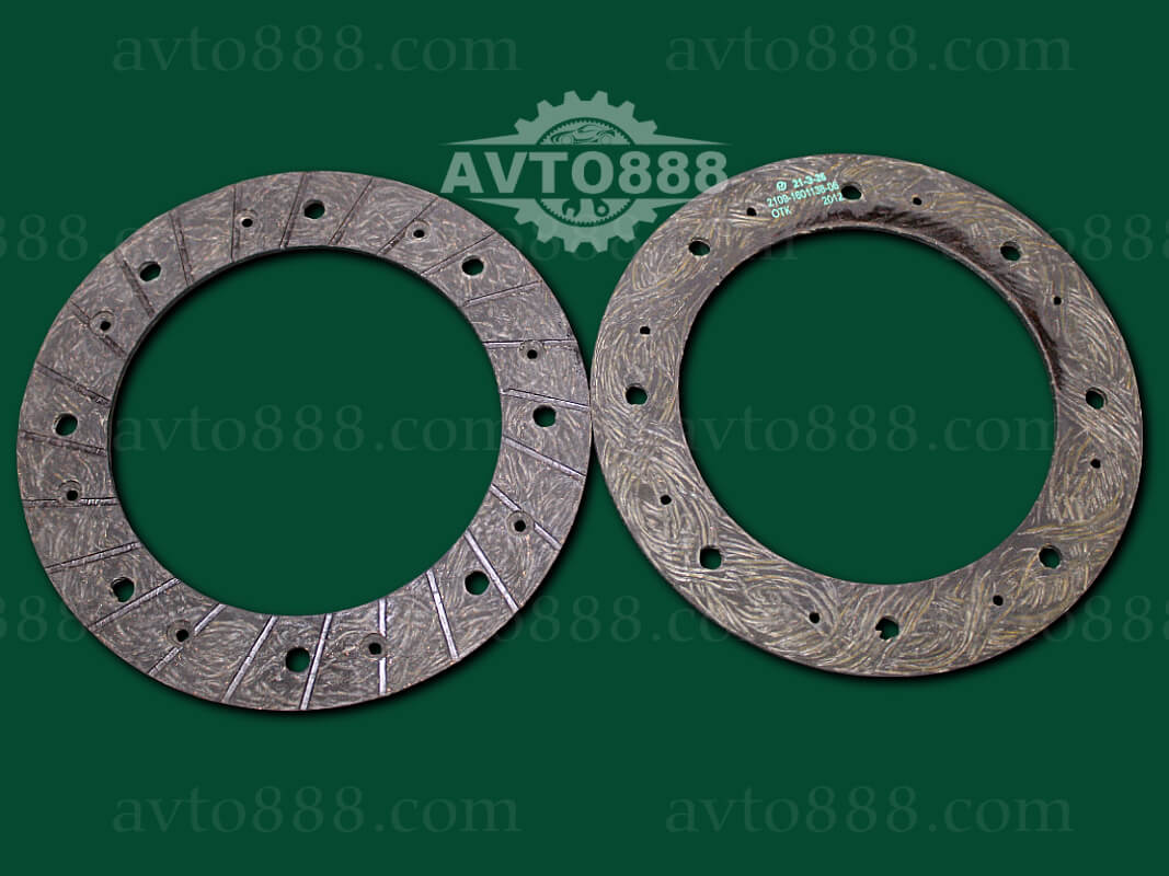 накладка щепл. 2108 з нас. "ТИИР"   -2шт-   -А-