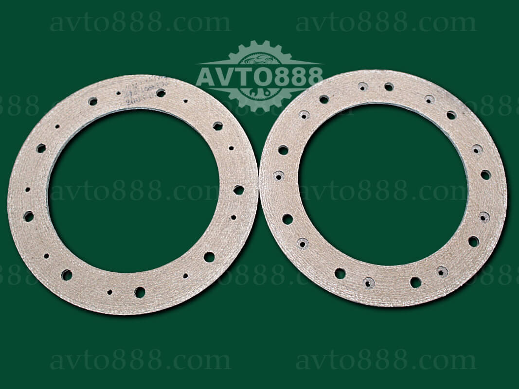 накладка щепл. 180х125х3,5 сверл. б/нас. "Єгорів" (2шт),   (Таврія)