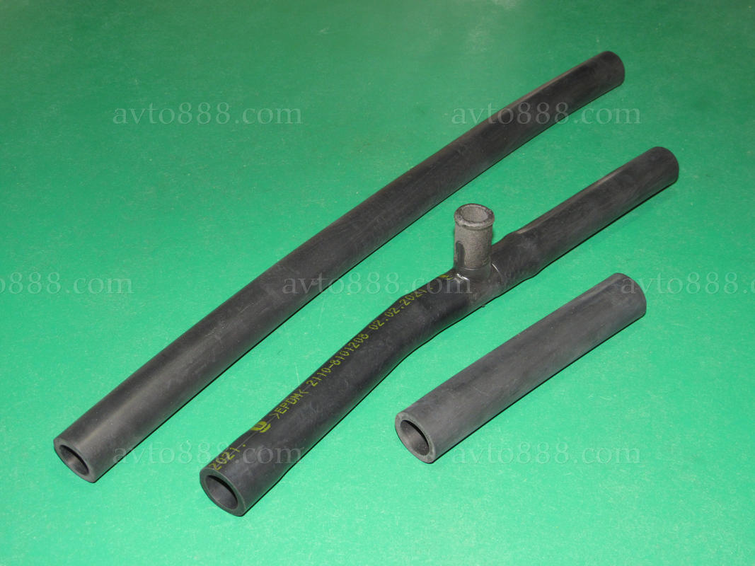 патрубок пічки 2110 1,5 8v ТРОЙНИК+довг.+коротк. "БРТ"     РОЗПРОДАЖ АКЦІЯ