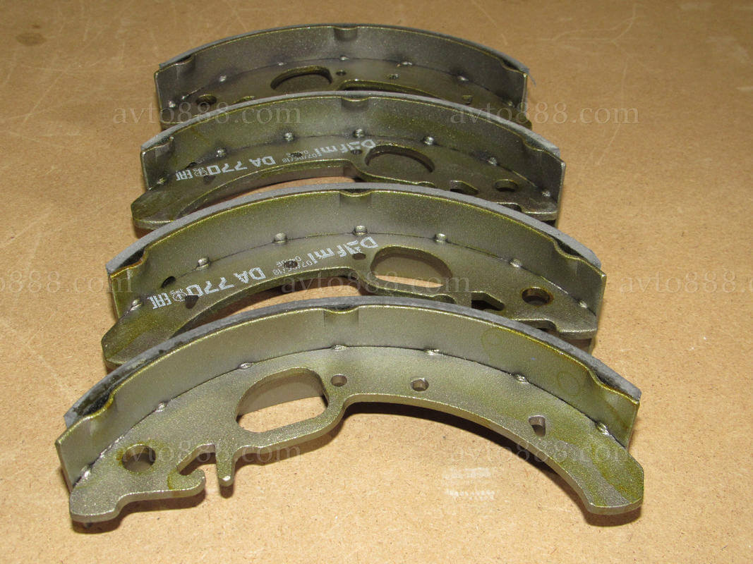 колодка 1118, 2170 зад. торм. ABS+/- "Дафмі"   1117/1119 2171/2172 2190/2192/2194