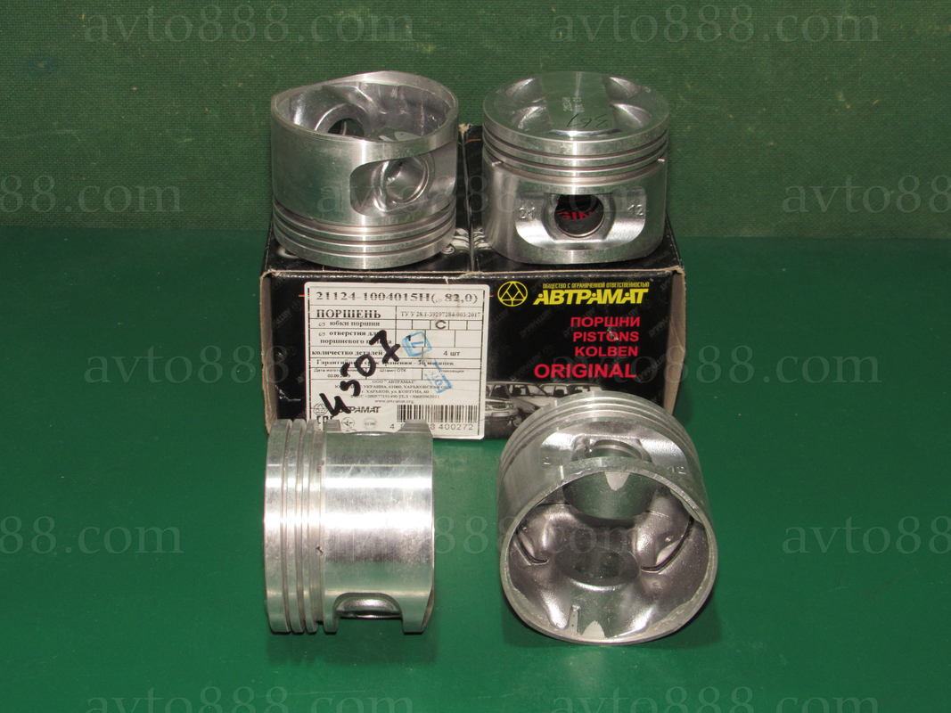 поршень 2112 82.0 "C" углубл. "Автрамат"        РОЗПРОДАЖ АКЦІЯ