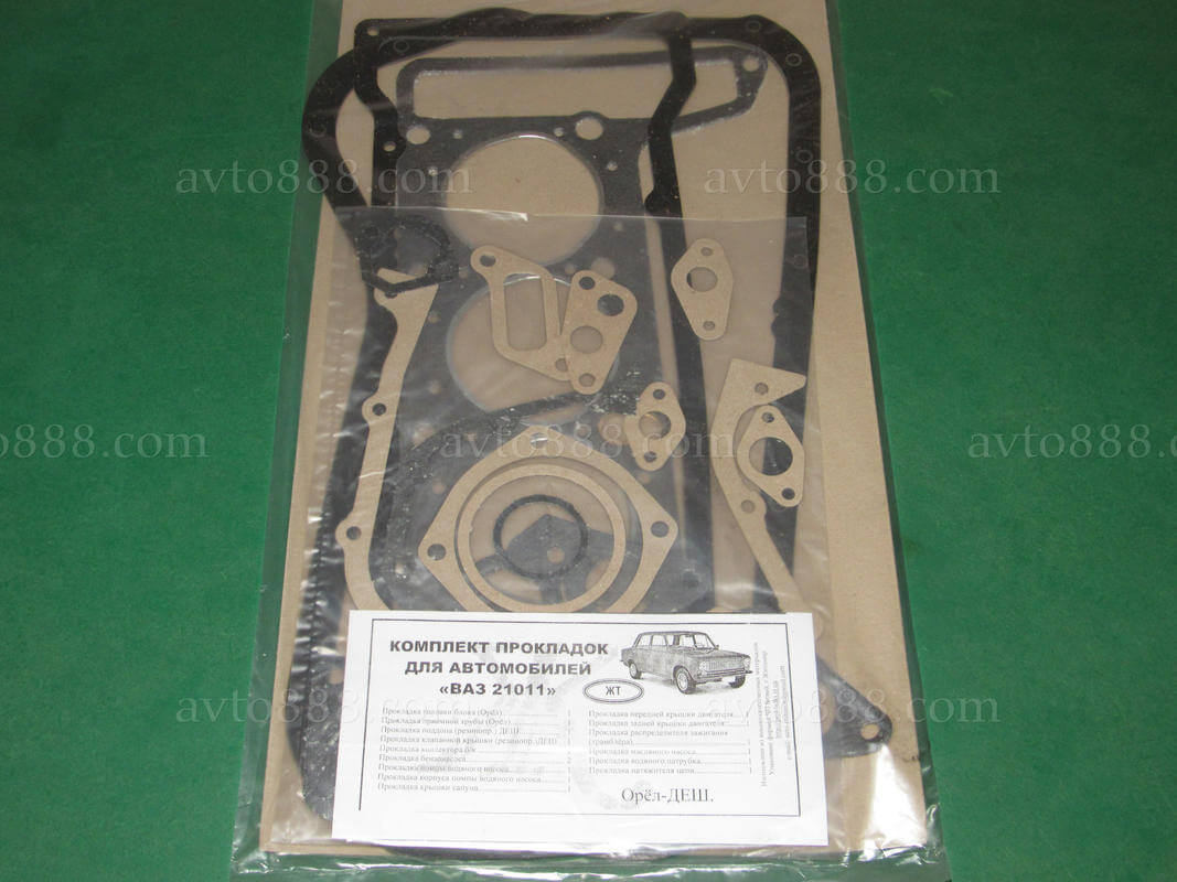 прокладка ДВС 2101 d=79 / повн. к-т "Укр."