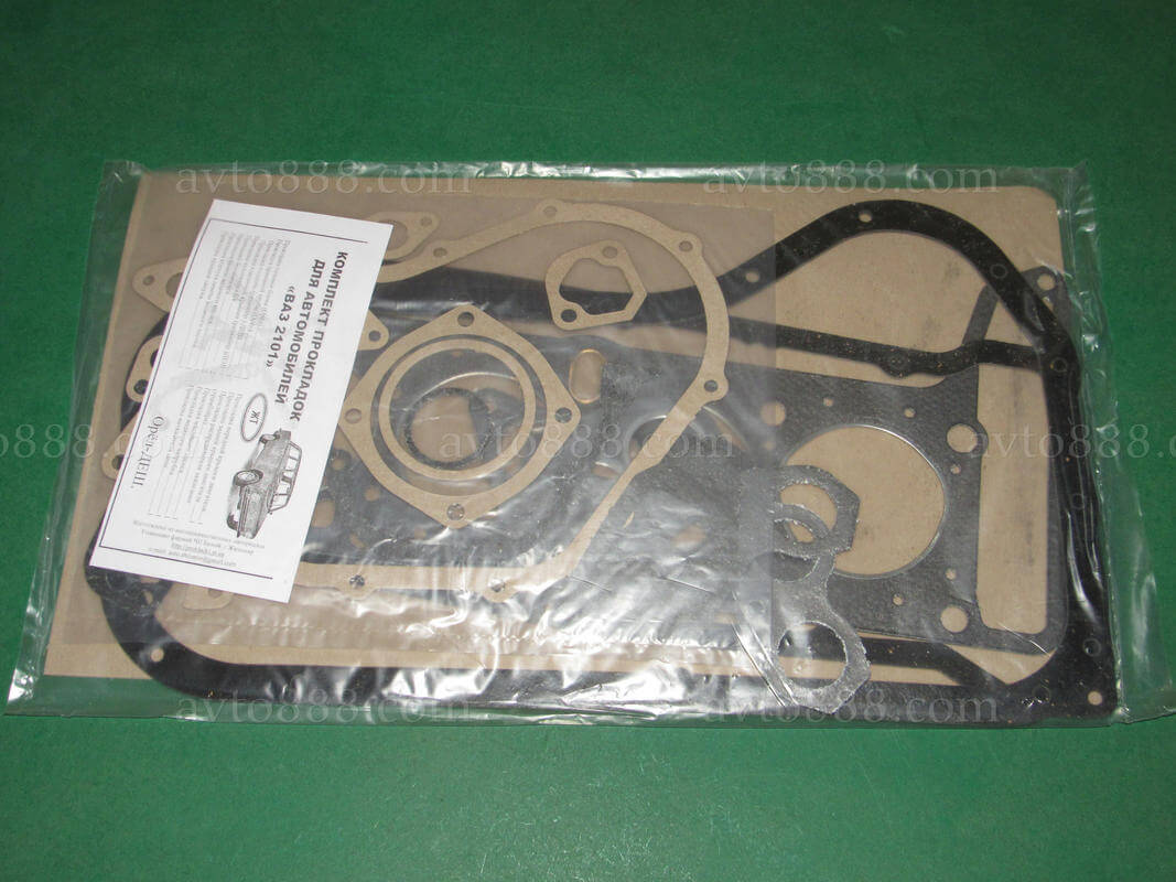 прокладка ДВС 2101 d=76 / повн. к-т "Укр."