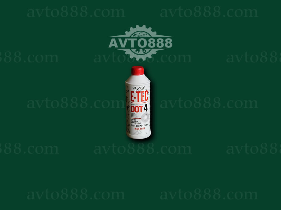 тормозна рідина ДОТ-4 1л "E-TEC"