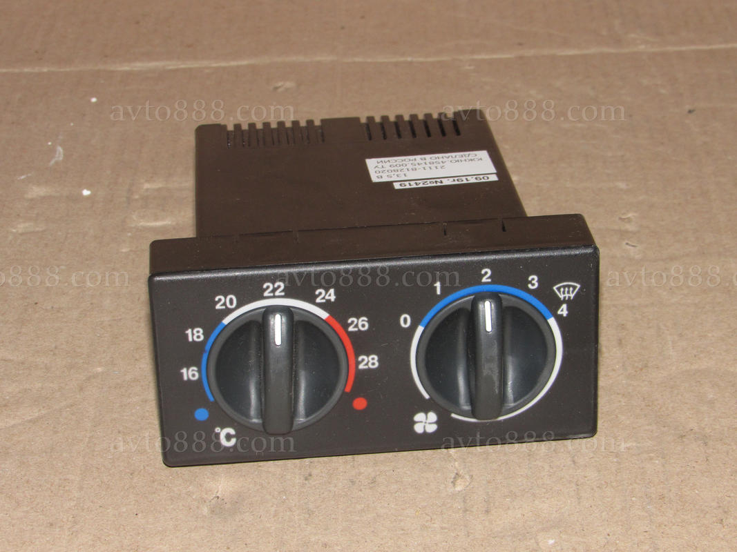 блок керування пічкою 2111   -КСАУ0 2111-01-   / - -з реж. 0-1-2-3-4-    / ан.1323.3854 / ан.1313.3854