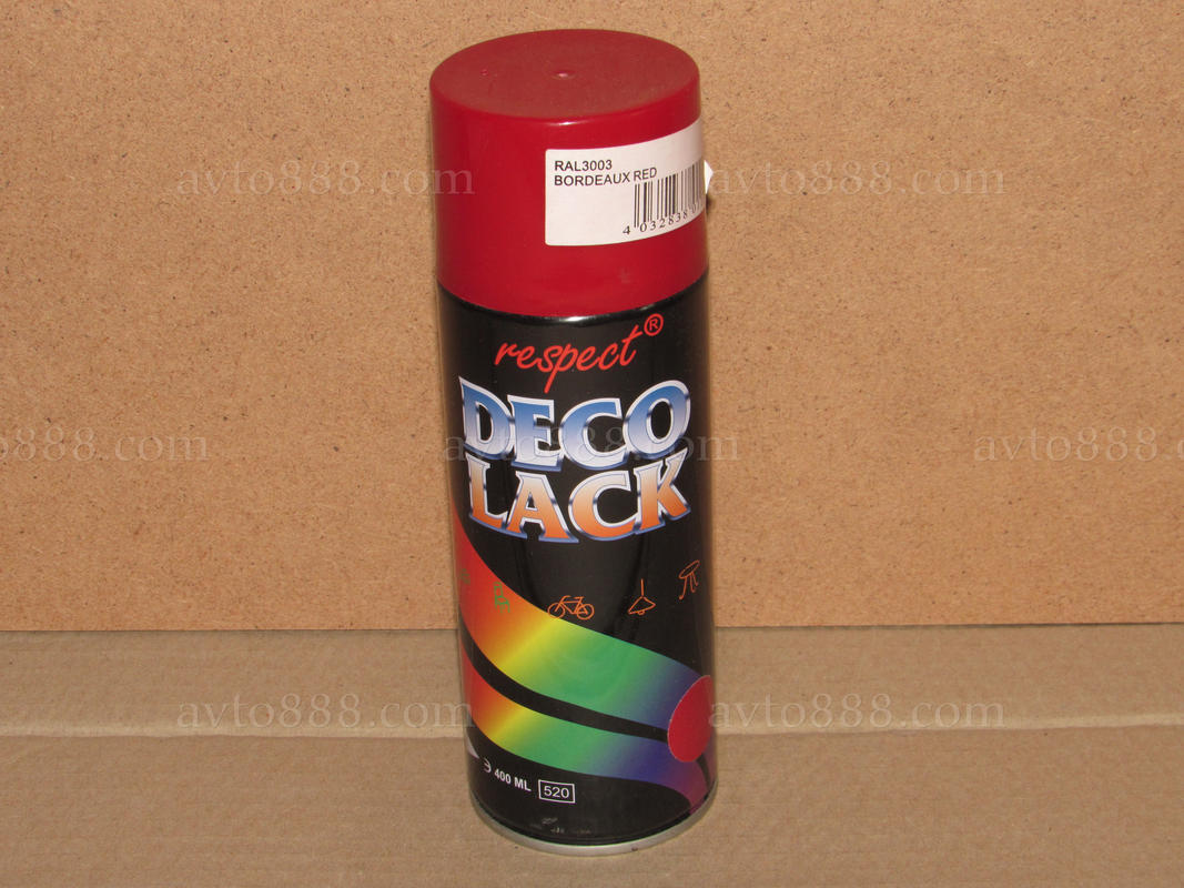 фарба "Deco Lack"-ан. черв.-бургундія світла 400ml