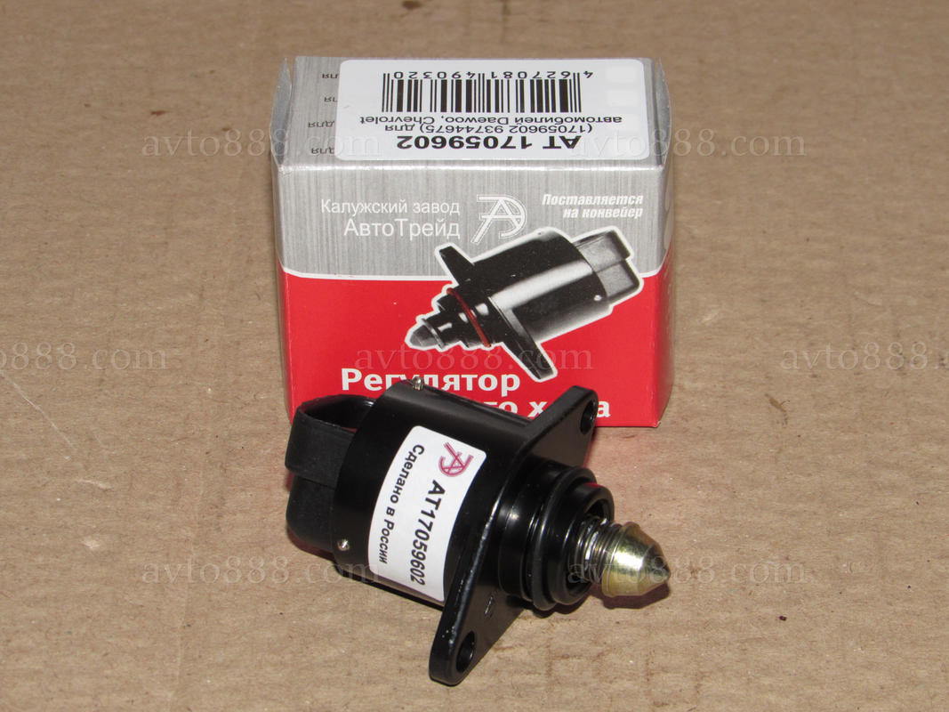 датчик холостого хода =регулятор Lanos-1,5-1,6 "АТ"   Aveo-1,4-1,5