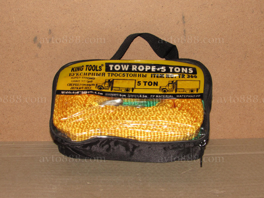 трос буксиров. 5т*4,5м*6см "Prov.-Comp."
