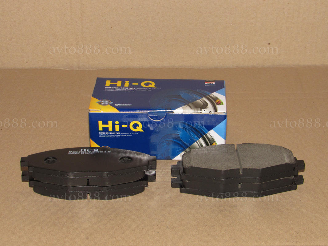 колодка Lanos пер. торм. "Hi-Q"   (Sens, Matiz, QQ, Spark)