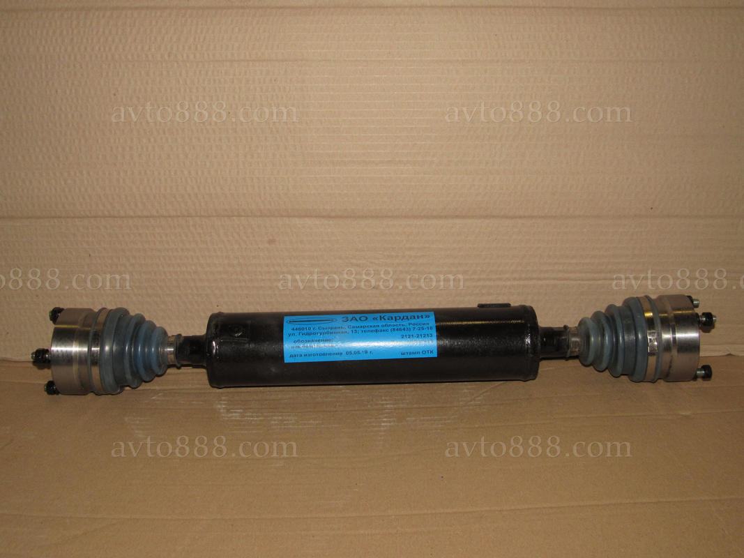 вал кардан. 2121-на ШРУСах пер. "Китай" з накл. "Кардан"    - - -